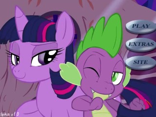 My Little Pony Twilight and Spike XXX Game