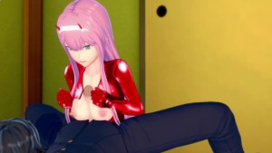 {Darling in the Franxx} Zero Two gets fucked like a mindless slut {コイカツ!/3D Hentai}