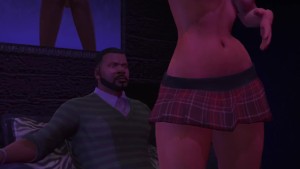 GTA V Two Sexy Lesbian Strippers Lapdance POV Modded