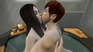 Horny married wife meets up with a stud_ Sims 4 (Episode 3)