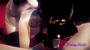 KDA Lol Hentai 3D - Akali Having sex and enjoying