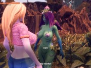 Breeders of Nephelym [Hentai 3D game] Ep.1 a plant monster girl sucked my huge cowgirl tits