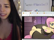 Camgirl Reacting to Hentai - Bad Porn Ep 6
